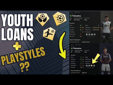 Видео: КАК АРЕНДУЕТ игроков молодежной академии и ПОЛУЧАЕТ Playstyle Plus!