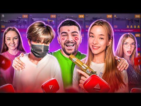 Видео: ПРОКАЧАЛ ВСЕХ ДЕВУШЕК ЮТУБЕРОВ И ОНИ МНЕ… 😱 STANDOFF 2