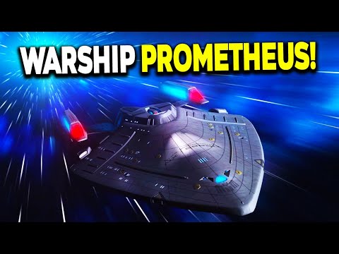 Видео: Многоцелевой боевой корабль Звёздного флота — USS Prometheus — Star Trek Starship Breaking