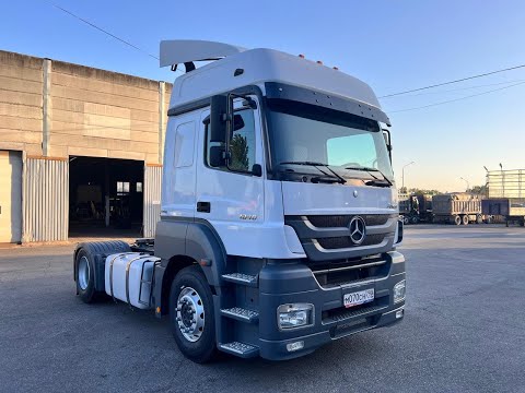 Видео: Mercedes-Benz Axor, серьезная подготовка к работе.