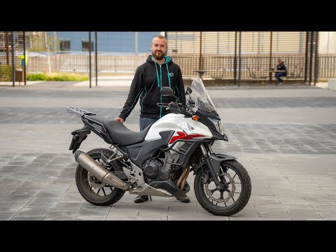 Видео: Honda CB400X - NC750X на минималках. Подробный обзор и тест-драйв версии 2013 года.