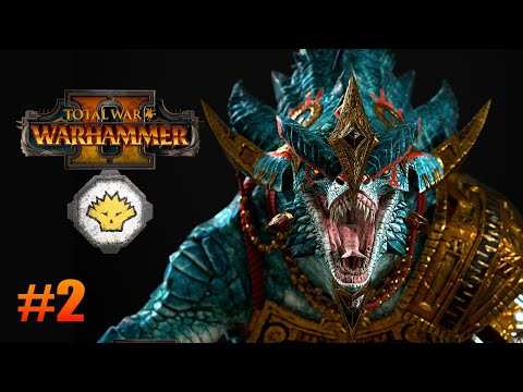 Видео: КОНФЕДЕРАЦИЯ И ЗАХВАТ ПРОВИНЦИИ ► Total War: WARHAMMER 2 прохождение за людоящеров #2