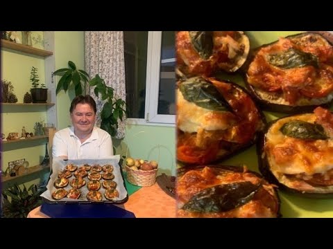 Видео: Патладжан с пушено пиле,домати и кашкавал