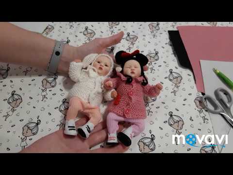 Видео: Как  сделать обувь мини Реборну