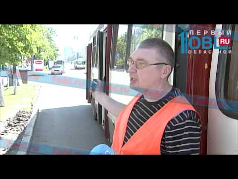 Видео: Троллейбусы встали в центре Челябинска из-за обрыва контактной сети