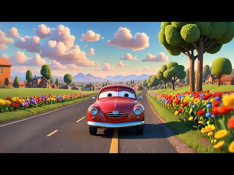 Видео: Врум-Врум, машина едет, бип-бип 🚗💨 | Веселая песенка про машинки для детей | Энергичная детская п...