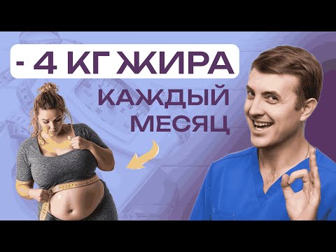 Видео: УБЕРИ ЖИВОТ НАВСЕГДА! Программа похудения