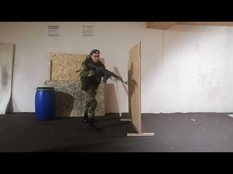 Видео: Стрельба из-за укрытия со сменой изготовок