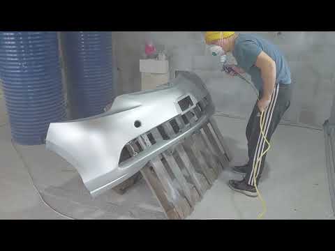 Видео: Покраска бампера! Наконец-то свершилось!