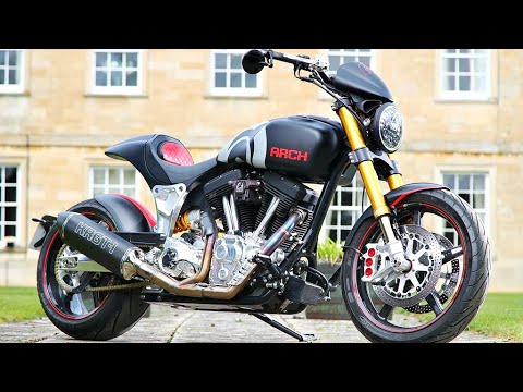 Видео: 😎 Мотоциклы от Киану Ривза - Arch KRGT-1 ,1S ,Method-143 💪!