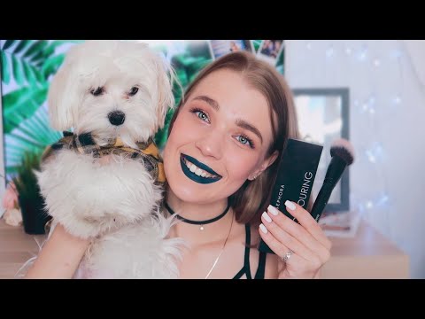 Видео: МОЯ СОБАКА УПРАВЛЯЕТ моим МАКИЯЖЕМ ♡ RINA