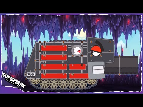 Видео: Стрельба из танков-монстров - Сила монстров LV28 | Супер битва танков | Мультипликационные танки