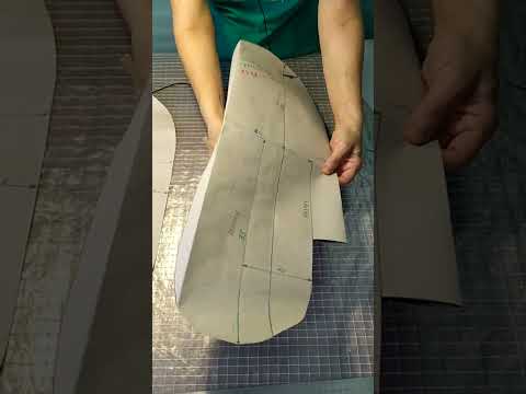 Видео: Построение шаблона-книжки для шапки ушанки. Валяние.