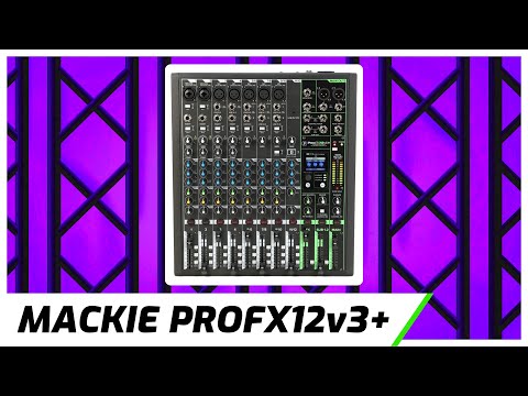Видео: Аудиомикшер Mackie ProFX12v3+ | Руководство по настройке и пошаговое руководство