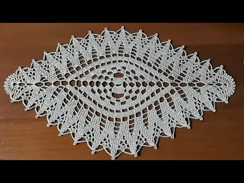 Видео: САЛФЕТКА АЖУРНАЯ крючком.