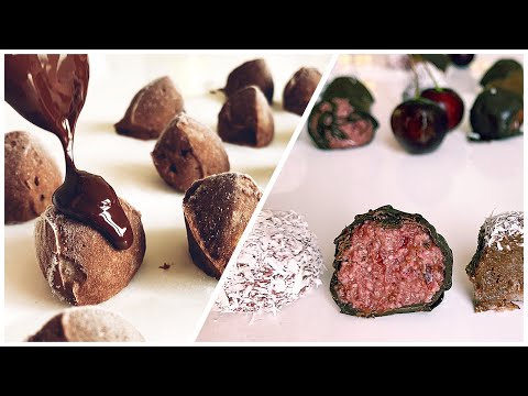 Видео: ПП Конфеты из 3 Ингредиентов! [Без Сахара и Сахарозаменителя] Диетические Десерты Без Выпечки