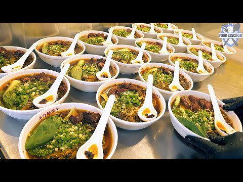 Видео: Выбор Мишлен! Китайская говяжья лапша и димсам с креветками в Корее / Корейская ресторанная еда