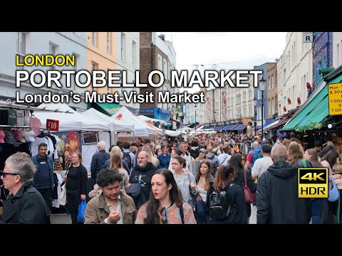 Видео: Рынок Портобелло — почему этот колоритный лондонский рынок стоит посетить🇬🇧