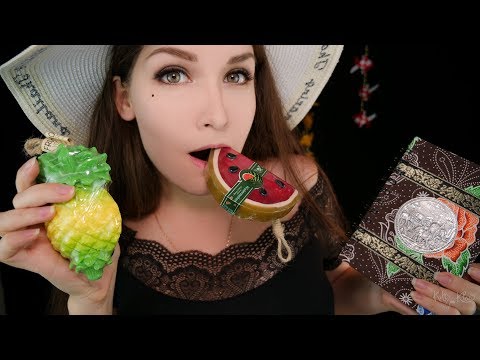 Видео: АСМР 🌴 Триггеры из Таиланда, Болталка, Шепот 🥥 ASMR Trigger Thailand 🍉 Russian whisper 🌊