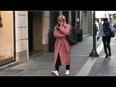 Видео: Как одеваются в Италии , что носят зимой и осенью ..
