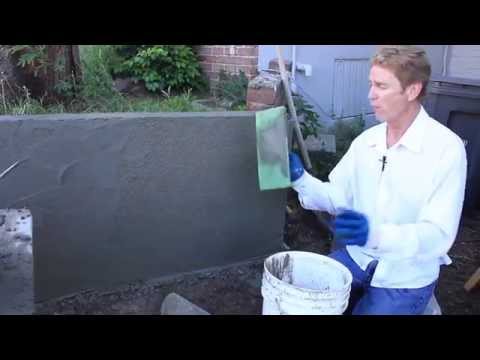 Видео: лепить любую бетонную стену, создавать новые лепные уголки