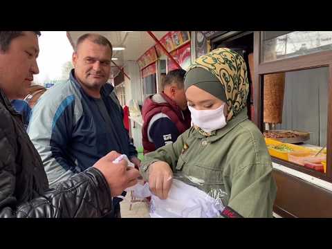 Видео: Бишкек шаарында АКЫСЫЗ МАСКА тараттык.