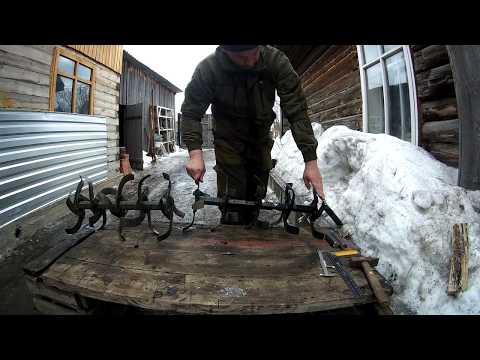 Видео: Мотоблок "БРАЙТ" 135 переделываем фрезы.