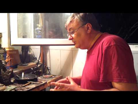 Видео: Изготовление восковой модели для литья из бронзы в домашних условиях. Часть 4