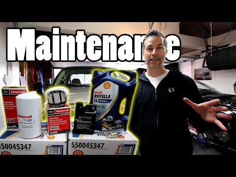 Видео: Стандартное техническое обслуживание Ford 7.3 Powerstroke