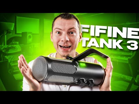 Видео: FIFINE AmpliTank3 - динамический XLR/USB микрофон. Tank 3: Обзор, тест, сравнение, улучшение