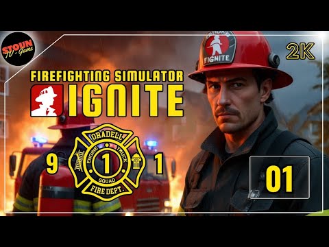 Видео: «Симулятор пожарного - первый взгляд »   Firefighting Simulator Ignite