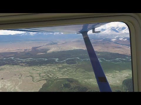 Видео: Кош-Агач (UNBA) - Акташ (ZE27) на Cessna 172 (MSFS 2020)