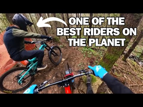 Видео: Пытаюсь угнаться за Реми Метайером на его местных тропах!