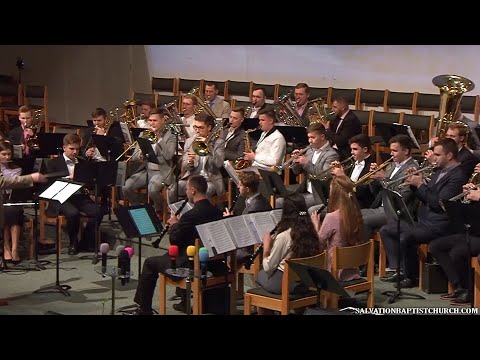 Видео: Музыкальное участие «Звучит труба…» — духовой оркестр