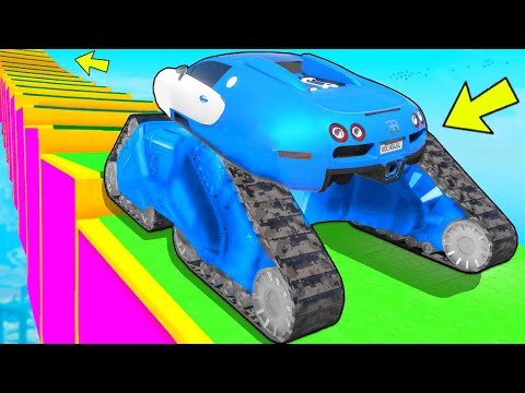 Видео: КАК ДАЛЕКО СМОЖЕТ ЧИТ МОНСТР ТРАК ЗАБРАТЬСЯ ПО СТУПЕНЬКАМ ЛЕСТНИЦЫ? ЭКСПЕРИМЕНТЫ ГТА 5!