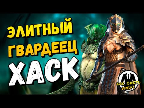 Видео: Как правильно одеть Элитного Гвардейца и Хаска / Raid shadow legends