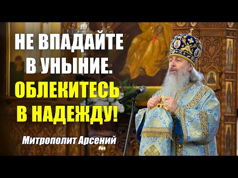 Видео: Не впадайте в уныние. Облекитесь в надежду! — проповедь митр. Арсения на Казанскую икону 4.11.20 г.