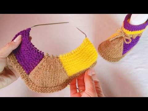 Видео: ВЫ ТАКИЕ ПИНЕТКИ ЕЩЕ НЕ ВЯЗАЛИ💥ПИНЕТКИ НА ДВУХ СПИЦАХ 💫