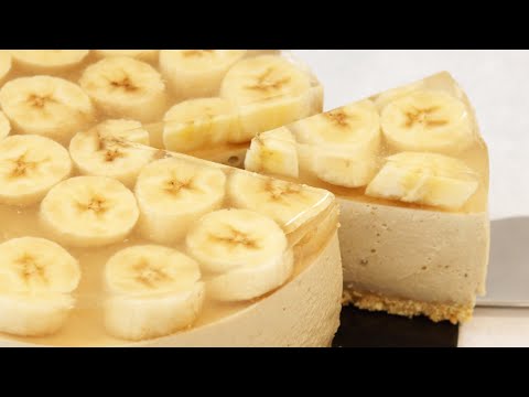 Видео: ХОЛОДНЫЙ БАНАНОВЫЙ ЧИЗКЕЙК 🍌без ВЫПЕЧКИ🍌 ОЧЕНЬ ПРОСТОЙ РЕЦЕПТ🍌 No bake banana cheesecake