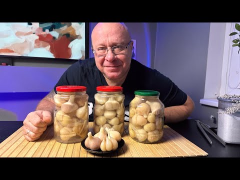 Видео: Чеснок КВАШЕНЫЙ/СОЛЁНЫЙ на БАЛКОНЕ