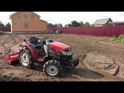 Видео: Делаем из ЦЕЛИНЫ подготовку под посевной ГАЗОН !!??Вспашка,Выравнивание земли в Московской области.