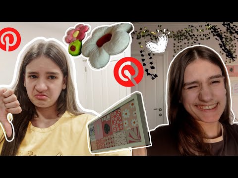 Видео: ПЕРЕДЕЛЫВАЮ КОМНАТУ КАК В PINTEREST 🪻🎀/переделка комнаты за 3 дня