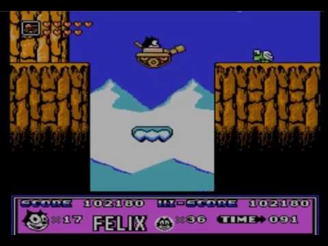 Видео: Let's play! Felix the cat | Кот Феликс. Полное прохождение | Денди / Dendy / NES