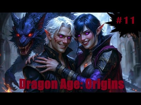 Видео: Dragon Age: Origins (прохождение за боевого мага) # 11 " Круг магов ,серия 3"