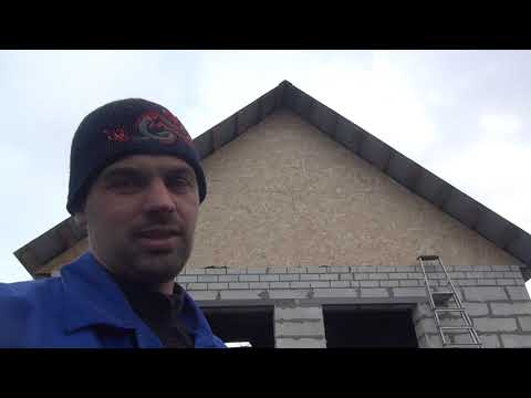 Видео: В одни руки - фронтоны с обшивкой OSB - без лесов и спец  оборудования.