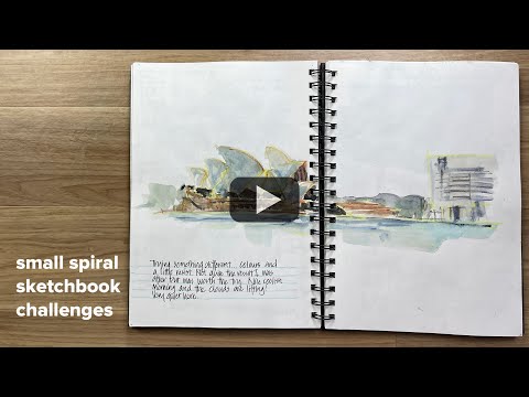Видео: Проблемы при использовании небольшого спирального альбома для рисования