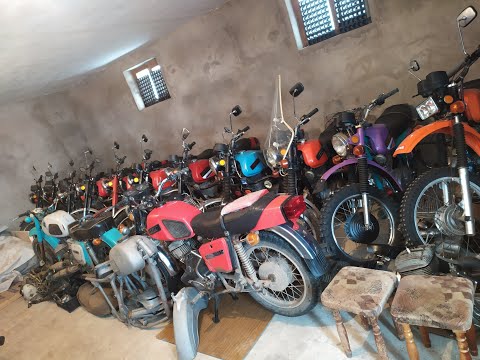 Видео: Шок! 33 мотоцикла ИЖ в одном подвале.