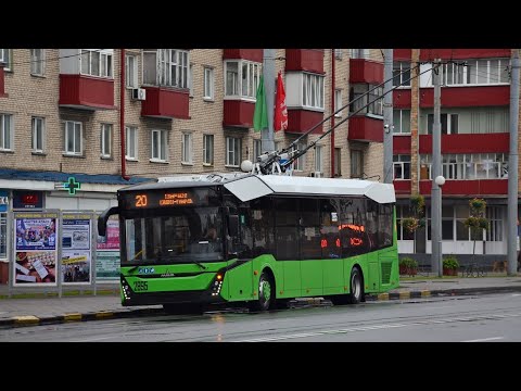 Видео: МАЗ-303Т22 2895 Маршрут 12 23.10.2025 