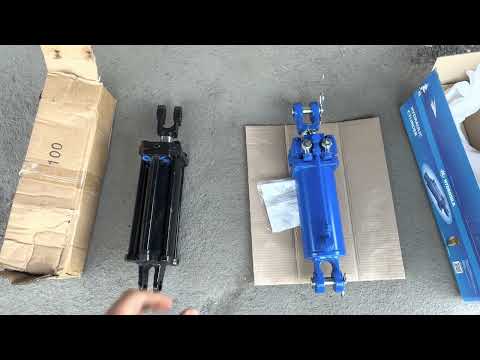 Видео: Гідросила Циліндри навіски Ц100 МТЗ ЮМЗ. З універсальними виходами