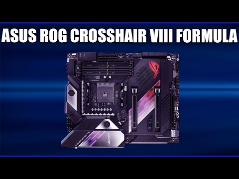 Видео: Материнская плата Asus ROG Crosshair VIII Formula